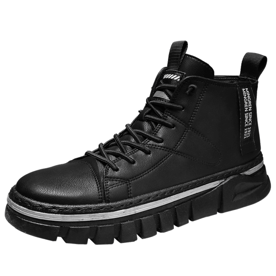 Bota Masculina Couro Moderna