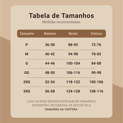 Body Modelador Up Shaper - Compre 1 Leve 2 + Brinde Calcinha Modeladora