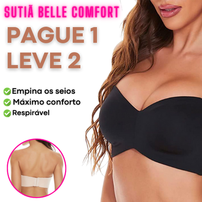 Sutiã Belle Comfort Premium - Suporte Máximo Sem Alças - (PAGUE 1 e LEVE 2)