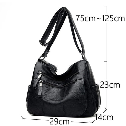 Bolsa Feminina de Couro - Paris