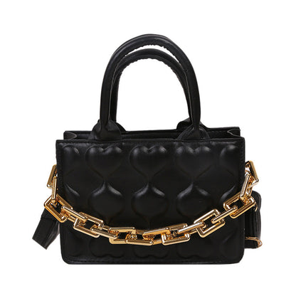 Bolsa de Ombro Quadrada - Hearts