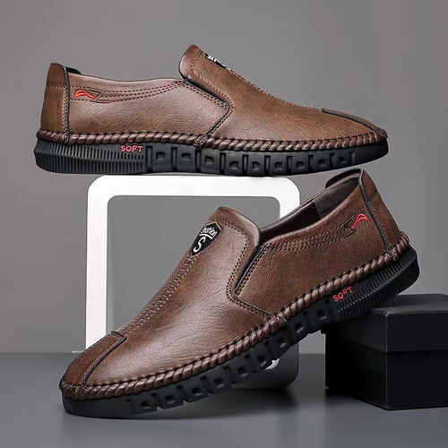Mocassim Anatômico de Couro Comfort [COMPRE 1 E LEVE 2]