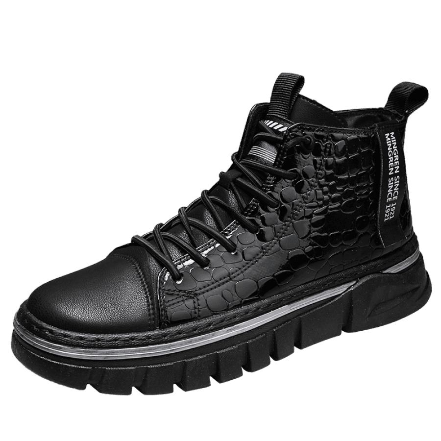 Bota Masculina Couro Moderna